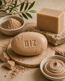 صابون خاک رس بیزBIZ بیوممتیک رفع تیرگی وبستن منافذ