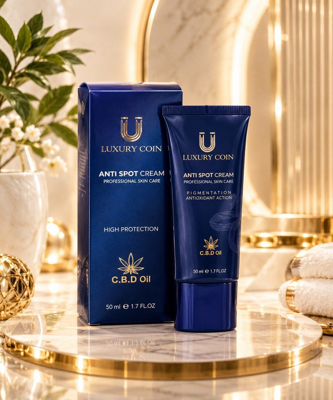 ضدلک لاکچری کوین اصل فرانسه LUXURY COIN بیوممتیک روشن کننده قوی