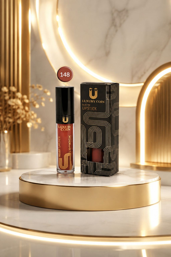 رژ لب مایع لاکچری کوین اصل فرانسه | مات، ضد آب، ماندگار و مخملی 💄✨