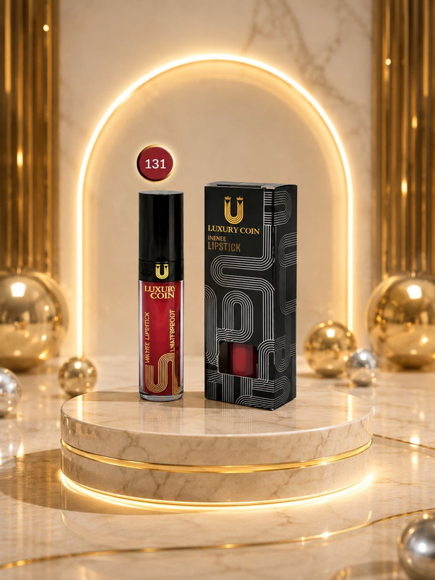 رژ لب مایع لاکچری کوین اصل فرانسه | مات، ضد آب، ماندگار و مخملی 💄✨