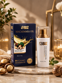 🌿 روغن ماکادمیا اگزونیک بیز ( BIZ ) نمونه اصلی | تغذیه و تقویت مو، پوست و ناخن ✨