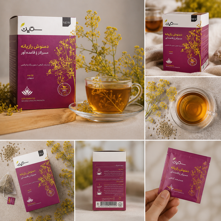 خرید دمنوش بانوان ستین | دمنوش گیاهی مخصوص بانوان 🌸