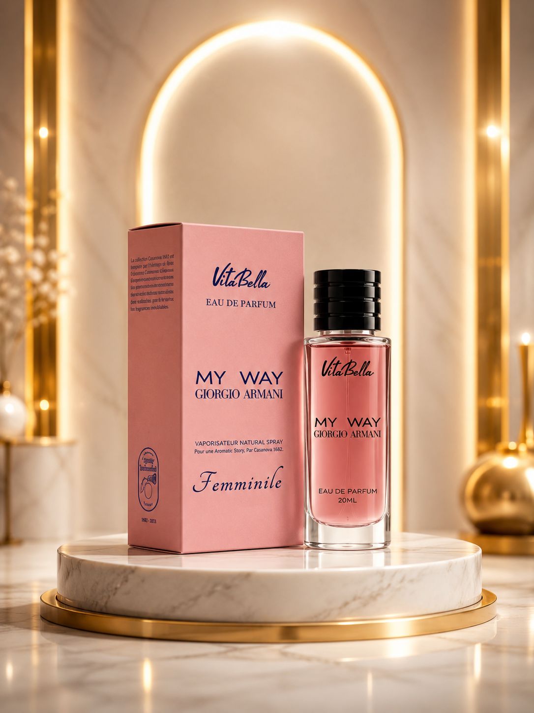🌸✨ عطر  زنانه مای وی ویتابلا ۳۵ میل | رایحه گلی سفید، شیک و ماندگار مناسب بانوان خاص‌پسند 💎